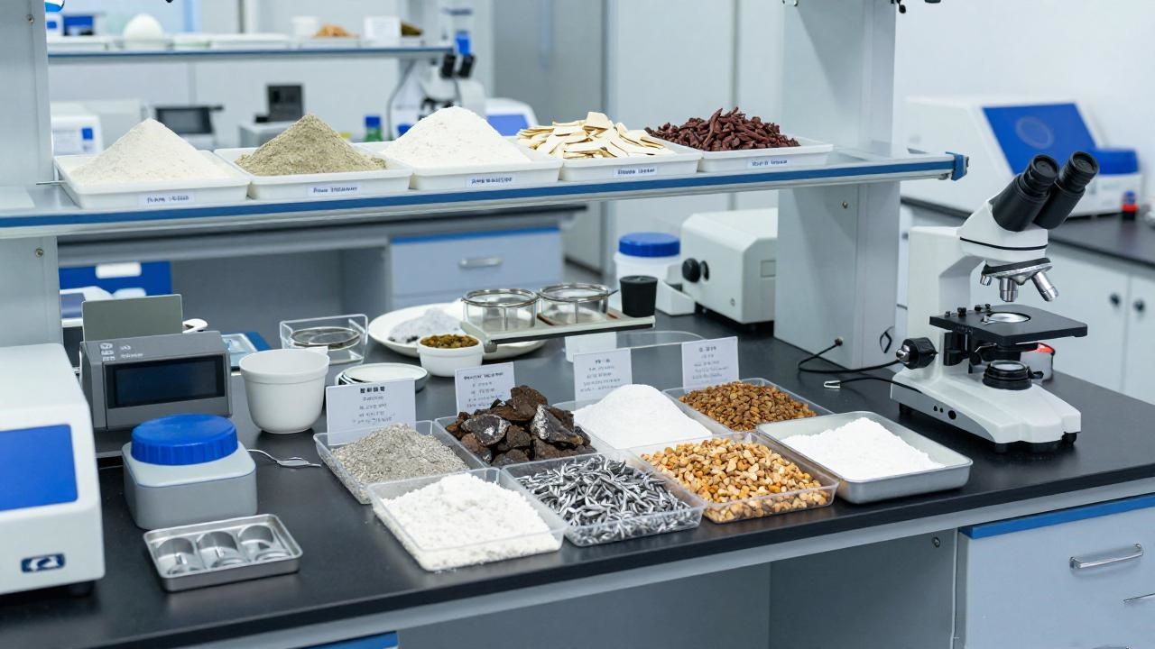 article size analysis of powders and granules using laboratory sieve shaker